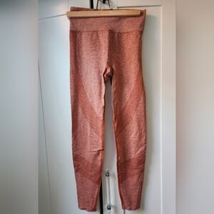 VS Pink Orange Leggings
